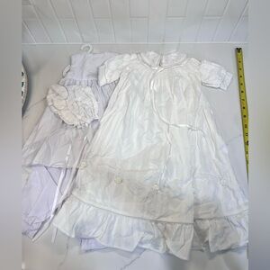 Adora Inc 20” Doll Outfit 4 Piece Christening  Dress